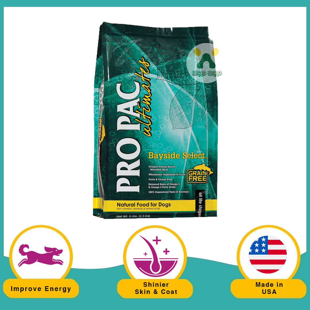 Pro pac grain free ultimates bayside select hotsell dry dog food